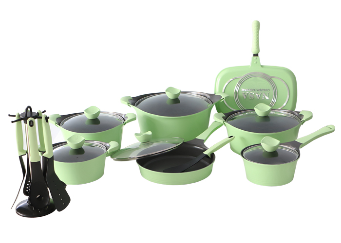 سرویس قابلمه 25 پارچه ناسا NASA 25PCS Cookware Set NS-6043